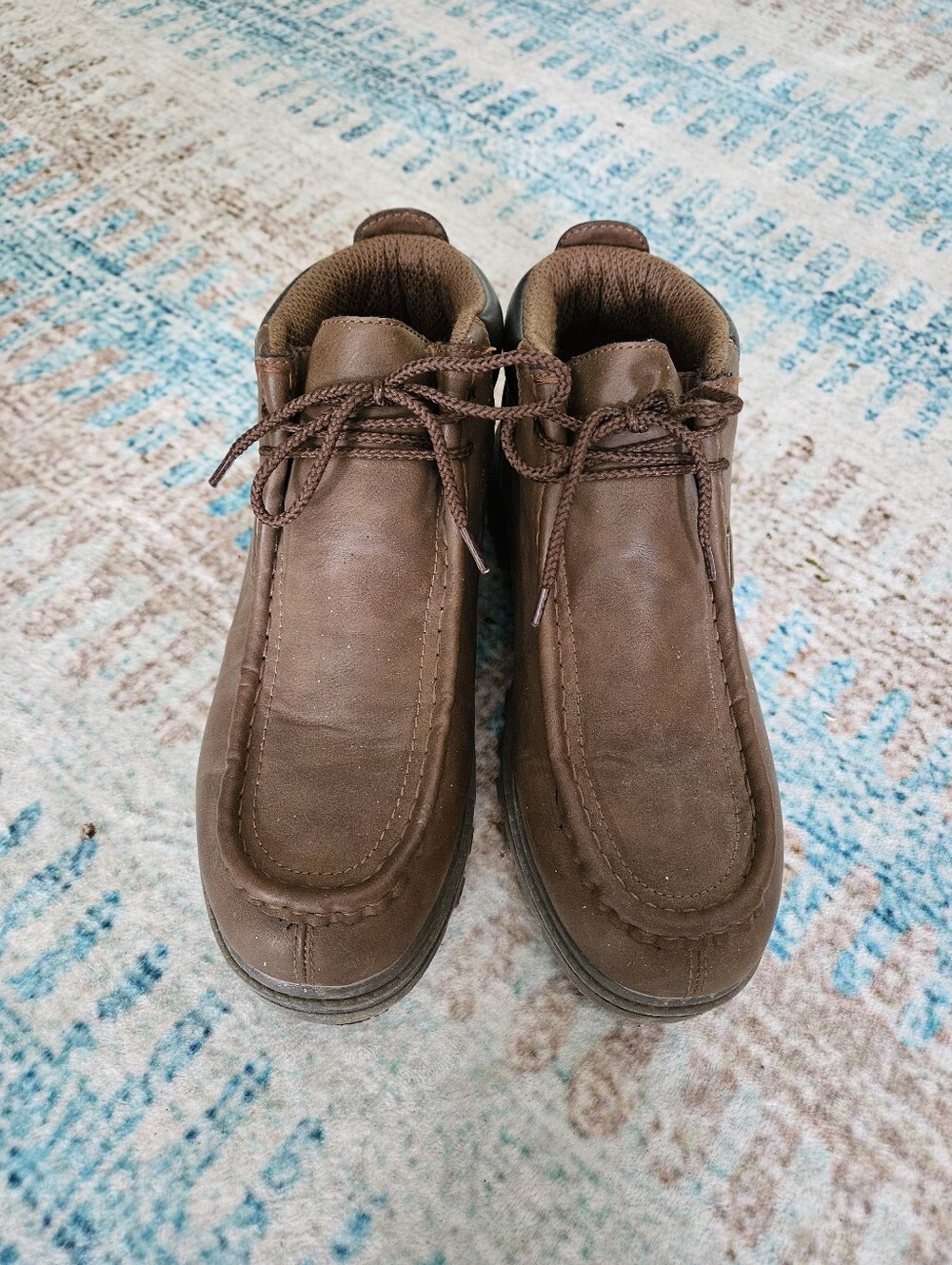 Men's Brown Casual Lace-Up Shoes